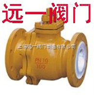 Q41F46-10CQ41F46-16C衬氟法兰球阀丨衬氟截止阀