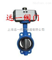 中国产品D671X-10/D671X-16气动全衬胶蝶阀