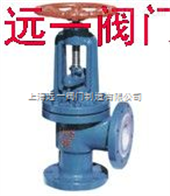 J44F46-16C衬氟直角截止阀