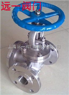 J46W-16P/25P/40P/R/RL不锈钢三通截止阀