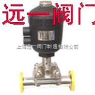 G681F-10P/R/RL卫生级不锈钢气动隔膜阀