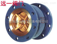 HC41X-16消声止回阀，消声法兰止回阀，铸铁消声止回阀-价格